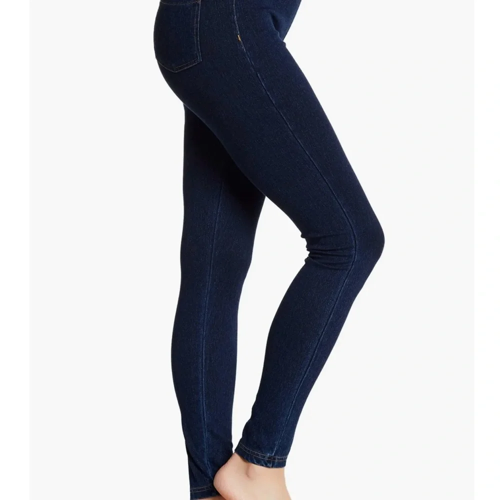 Hue Women's Black Denim Legging XXXL Plus Size - Picture 2 of 12